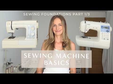 Sewing Machine Basics for Beginners | From Setup to First Seam