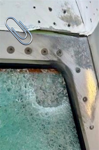 New Cockpit Photos May Show What Struck The United 737 — Injuring A Pilot And Sparking Space Debris Fears - View from the Wing