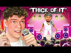 Roblox Karaoke, aber 1 Lachen = 1 Bestrafung…