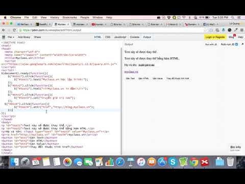 Bài 68_ jQuery – DOM – Tiếp theo
