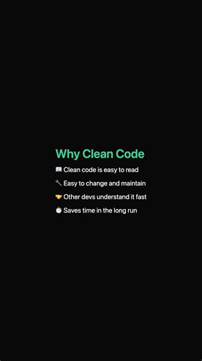 Messy Code Costs You Time | Clean Code Principles Ep.1 #Shorts
