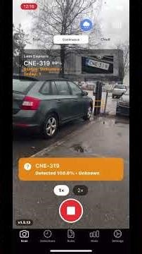 📱MareArts ANPR mobile app #automobile #parking #mobileapp #번호판인식 #licensepalterecognition #alpr
