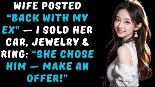 20K views · 643 reactions | Wife Posted “Back With My Ex” — I Sold Her Car, Jewelry Ring “She Chose Him — Make an Offer!” #reddit #redditstories #cheating #cheater | Wounded Man | Facebook