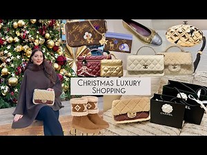 Collecting Christmas Presents 🎁Chanel Holiday 26x Collection, Ralph Lauren Cafe & LV Vivienne Winter