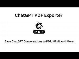 How to Export ChatGPT Conversation to PDF, Markdown, HTML, CSV, Excel, or JSON in 2026
