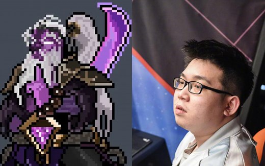 【DOTA2】emo完美节奏圣堂刺客ta第一视角，学！