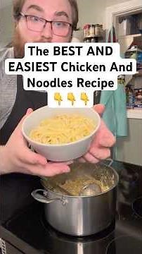 20 Minute Chicken and Noodles Recipe | Easy One-Pot Comfort Food #ChickenAndNoodles #20MinuteMeals