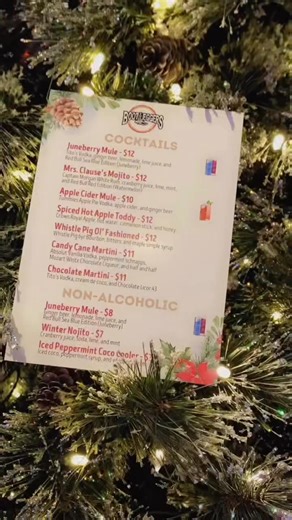 Baby, it’s cold outside… but our new Winter Drink Menu is HOT! 🔥❄️ Stop in and sip something seasonal! | Bootleggers Saloon and Eatery