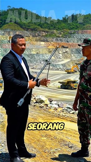 Indonesian Gold Mines Controlled by Foreign Mafia?! TNI Surrender!!! #fypシ #shortvideo #viral #sh...