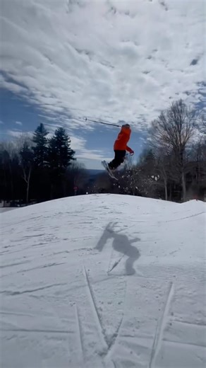 360’s at Mount snow vt #skiing #mountsnow #parkskiing #360 #vermont