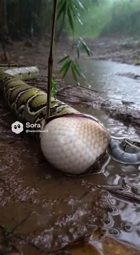 The World’s Most Powerful Python Snake – Giant Strength, Silent Hunter in the Wild #PythonSnake