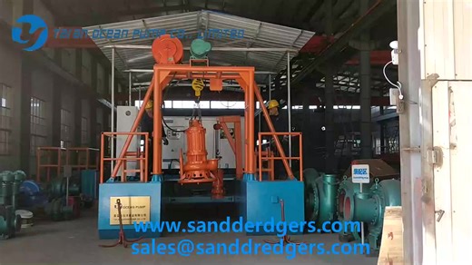Electric Pond Sand Suction Dredge Pump Machine for Sale