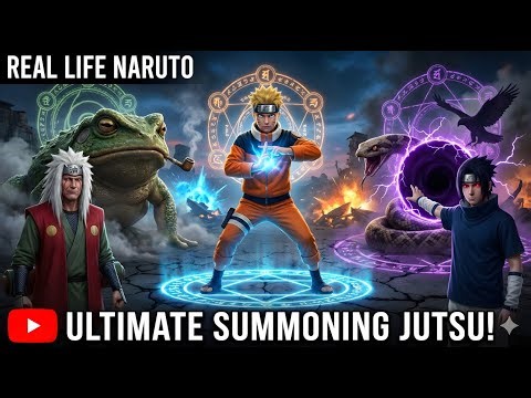 Naruto Summoning Jutsu in Real Life