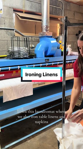 Buying an iron has significantly grown my business! #business #laundromat #money #passiveincome #moneytok #businesstok