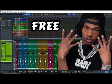 LIL BABY STUDIO ONE 6.5 TEMPLATE #studioone6 #presonus #lilbaby (waves) #wavesplugins