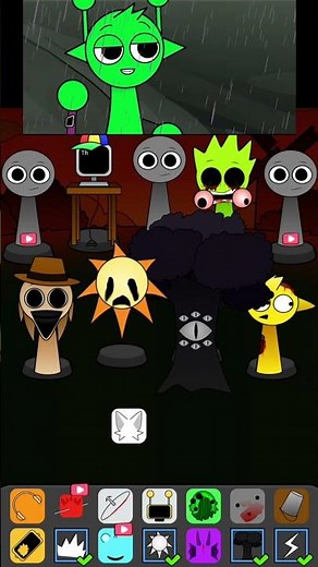 SPRUNKI pyramix horror #sprunki #incredibox