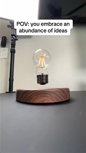Magic Floating Bulb Lamp 😱 | Levitating LED Light! #viral #trending #shorts #short