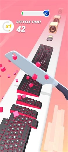 Recycle time! 😄 perfect slices game #gameplay #trending #gaming