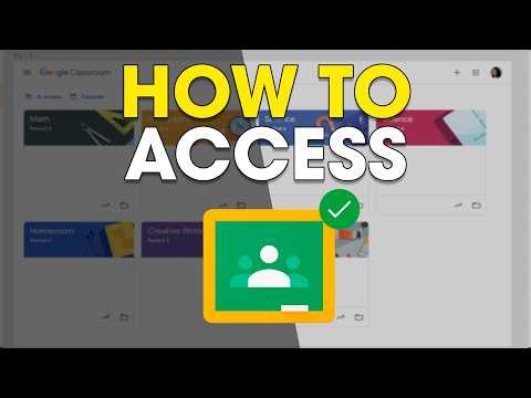 How To Access Google Classroom (Any Device) Tutorial