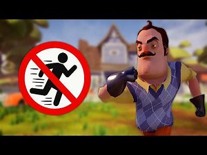 Can you Complete Hello Neighbor without Running?