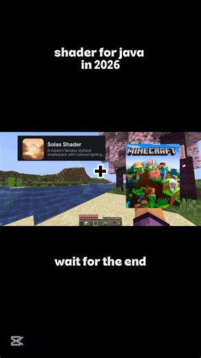 shader for Minecraft java low end PC in 2026!