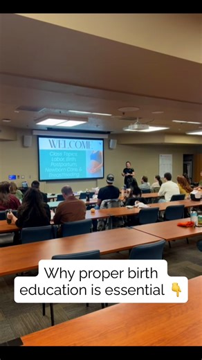 💡 Birth education isn’t about having a “perfect” birth experience, it’s about having informed choices. 🧠 When you understand your options, and what’s normal vs. concerning, fear quiets and confidence grows. 💪 Proper education gives families the ability to advocate, adapt, and feel grounded no matter how birth unfolds. ✨ Join us for our monthly in-person birth classes, led by the incredible RN Lauren. #birth #laboranddelivery #postpartum #newborn #pregnancytiktok
