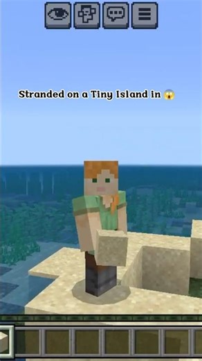 Stranded on a Tiny Island in Minecraft… Can I Survive? 🌊🔥