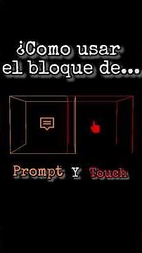 How to use the PROMPT and TOUCH block... [BUILD MODE part 1] #V4LT #jjs #jjk #fyp #roblox