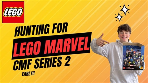 Hunting for Lego Marvel CMF Series 2 Minifigures Early!