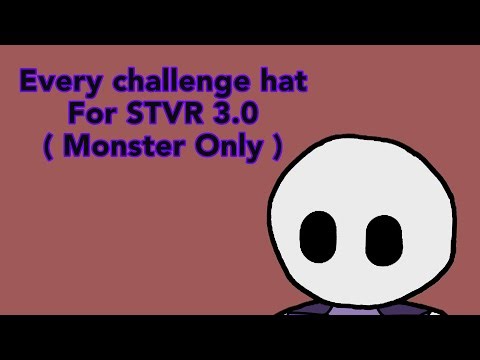 Every challenge hat for slendytubbies vs redux ( monster only )