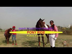 Anjali's Pony Ride- A childhood dream.🐴