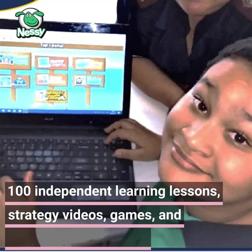 20% off the Summer Pack! Perfect for use over the summer break. Use the code: SUMMERFUN Get 3 months of learning to Nessy Reading and Spelling, Writing Beach and Nessy Fingers. https://www.nessy.com/product/summer-pack-home | Nessy