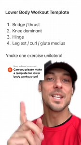 25K views · 113 reactions | Lower body workout template | Grant Lofthouse | Facebook