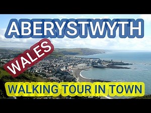 Aberystwyth big tourist attraction in Mid Wales Town