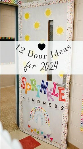12 Door Decor Ideas for 2024! Open the door to a world of creativity and learning! #classroomdecor