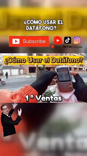 Cómo usar el Datáfono: Guía rápida para mensajeros