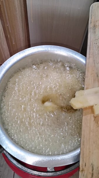 Crispy Homemade French Fries with Garlic Seasoning