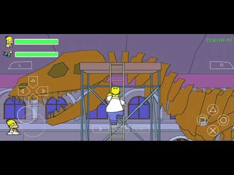 The Simpsons Game - Walkthrough Part 2 Bartman Begins PPSSPP Android Gameplay