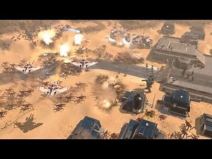 LAST STAND DEFENSE in Destroyed Fortress Base | Starship Troopers: Terran Command Gameplay