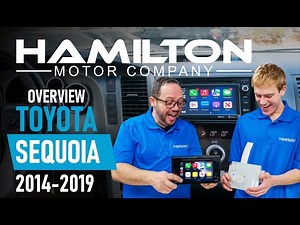 2014-2019 Toyota Sequoia Apple CarPlay Overview by Hamilton Motor Company