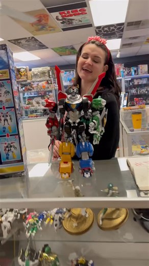 Dallas Vintage Toys on Instagram: "Check out this Voltron piece inspired by the Netflix series—modern design meets classic Lion Force energy, a must-have for any Voltron fan ⚡ #Voltron #ToyCollectors #GeekCulture"