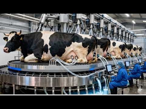 How Millions of Liters of Milk Are Produced Daily