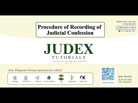 Procedure of Recording of Judicial Confession | BNSS Explained #bnss by Sudhakar Sir