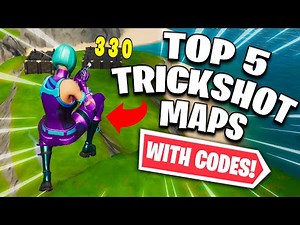 Top 5 BEST Fortnite Trickshot Maps with CODES! #13 (insane)