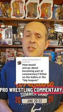 How to Get Into Pro Wrestling Commentary (3 Real Steps)