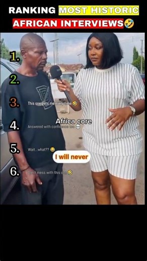 Ranking African Interviews that Became Instantly Historic 😂🎤 #shorts #african #interview