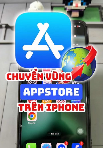 Cách chuyển vùng Appstore trên iPhone dễ dàng