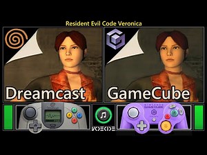 Resident Evil Code Veronica (Dreamcast vs GameCube) Real Hardware Comparison