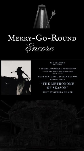 12K views · 358 reactions | Our Encore presentations of the Mix Delirium Merry-Go-Round series continues with the next mix in the sequence, from September of 2020… “The Metronome of Seasons”  Hear the full version on YouTube: https://youtu.be/dGCKkBloyvg?si=B3UKvm14zW4MpaDZ | Julian Lennon | Facebook