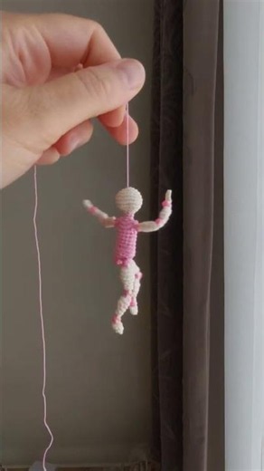 Ball jointed doll #microcrochet #art